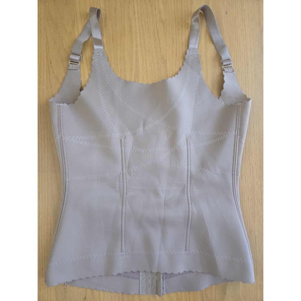 Prima Valentina Compression Cami Corset Size XL Boned Adjustable Straps Nude